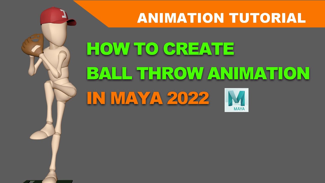 How To Create Ball Throw Animation In Maya 2022 Tutorial