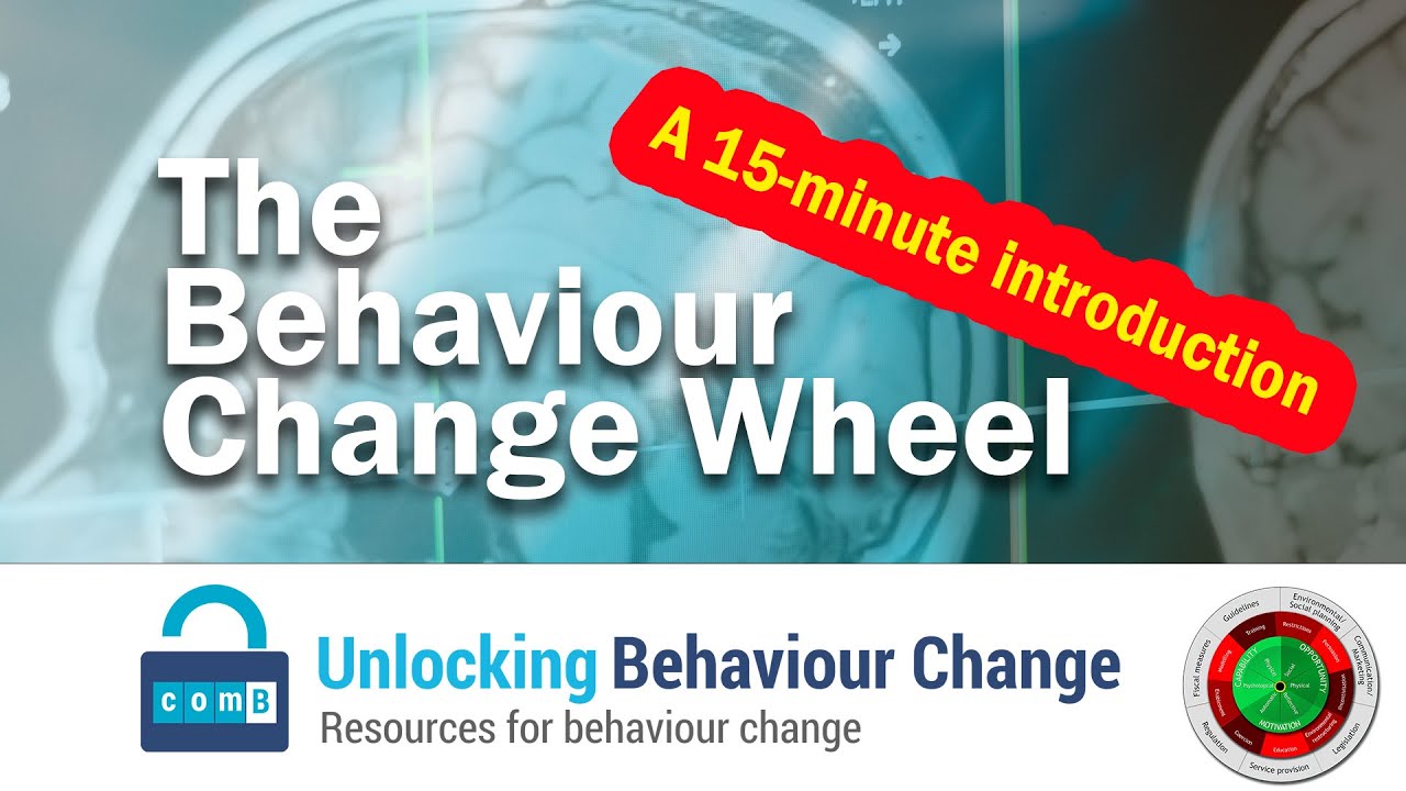 15-minute Introduction to the Behaviour Change Wheel