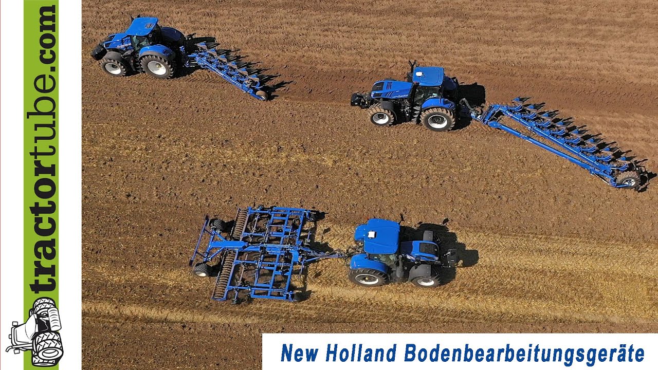 New Holland - Pflüge und Grubber kurz vorgestellt