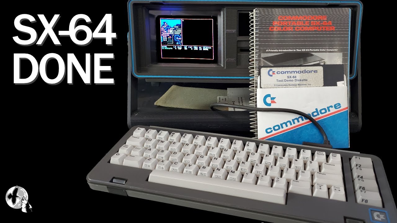 Прекрасный Commodore SX-64 возрождён к жизни