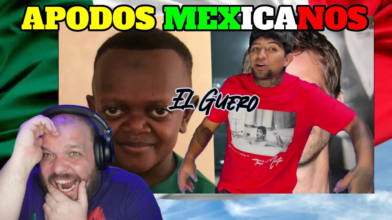 Ataques de risa por escuchar apodos mexicanos, reacción a Sieck