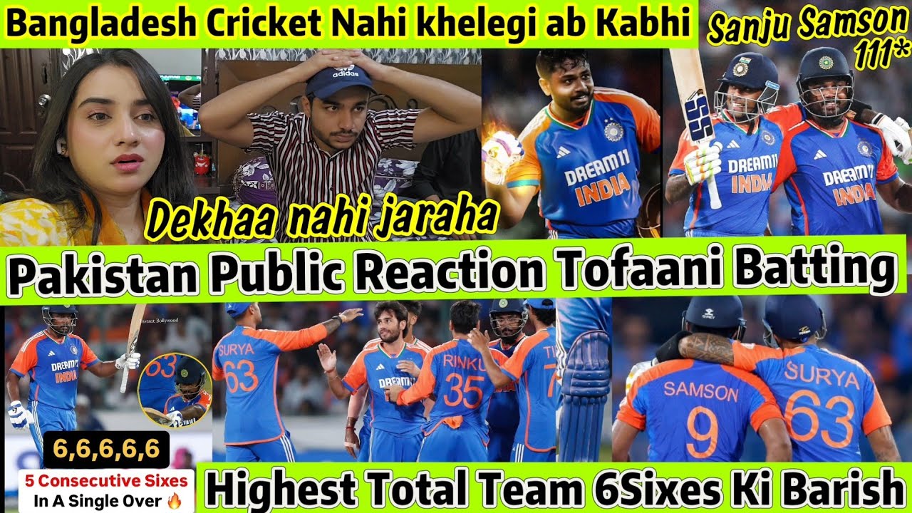 INDIA Beat BANGLADESH 3rd T20 INDIA ne Dhoo Dala BAN ko HIGHEST Total🔥The SAMSON SHOW😱