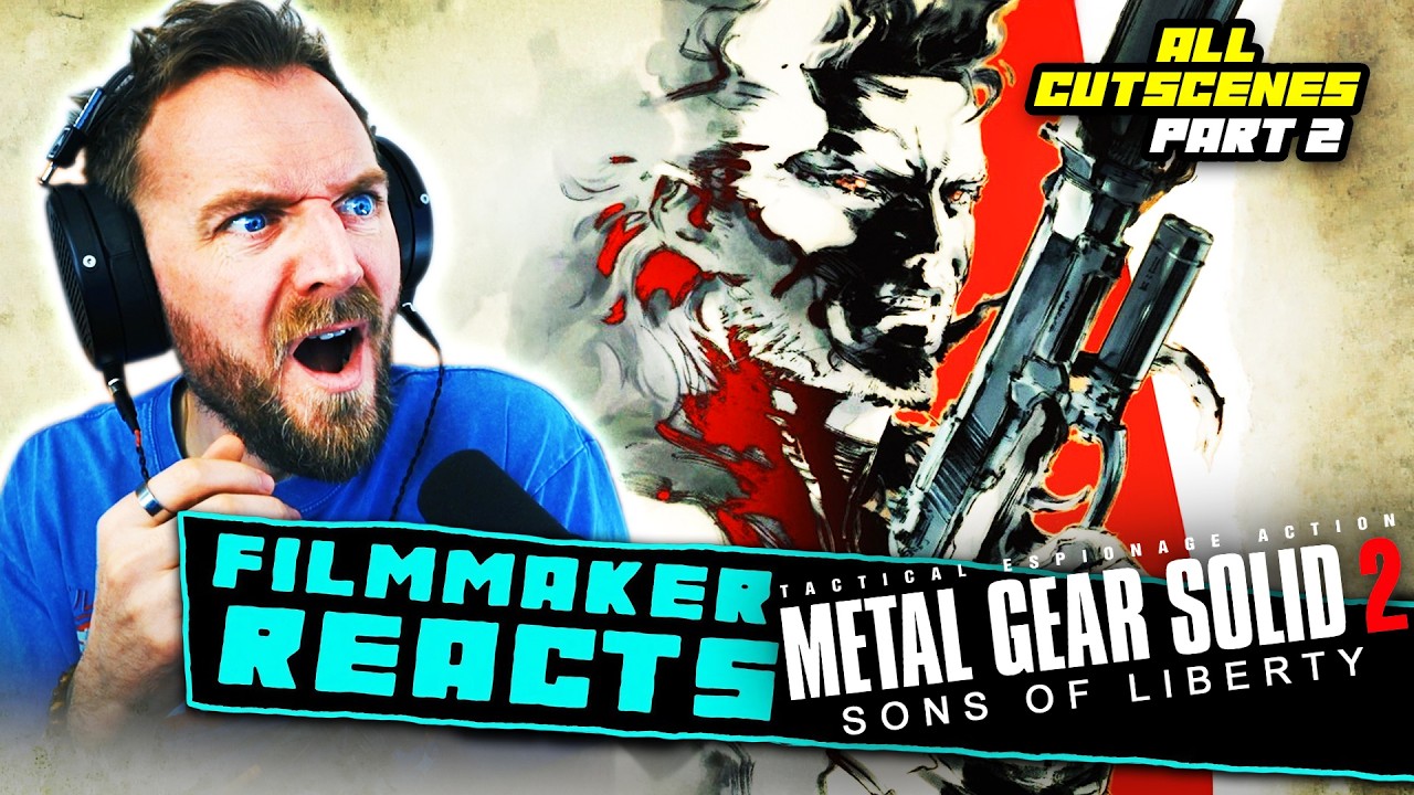 Filmmaker Reacts to Metal Gear Solid 2 | [ALL CUTSCENES - Part 2] | Kojima's Dark Writing!