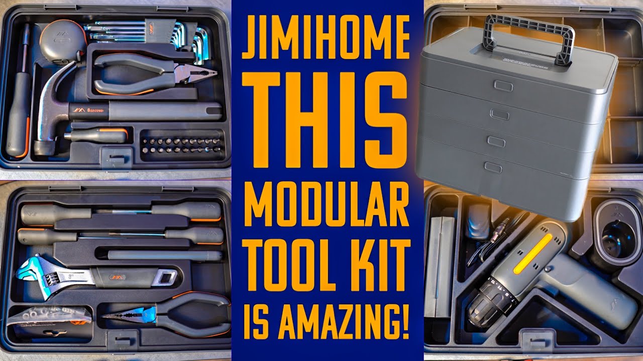 JIMIHOME Tool Kit - The Best Tool Kit I've Personally Seen!
