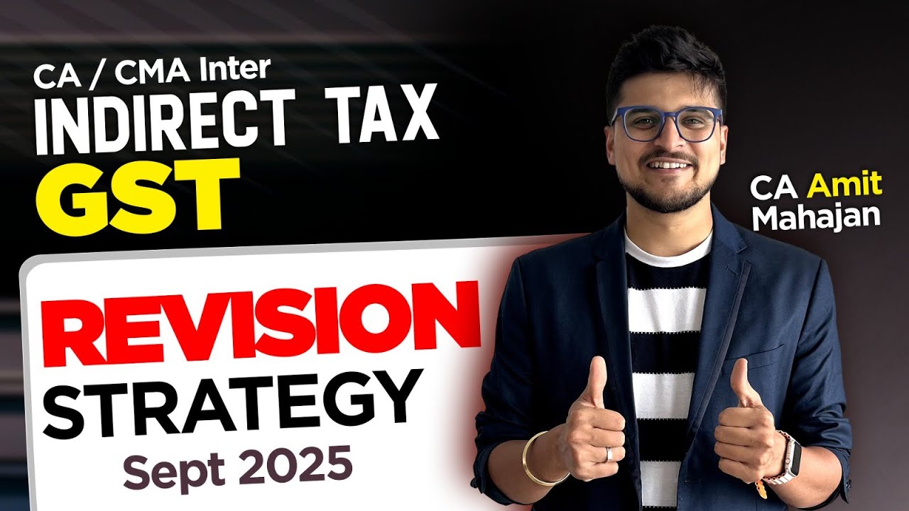 How to revise GST effectively? Aim 70+ | CA Amit Mahajan