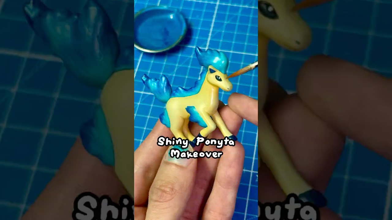Ponyta Toy Receives the ✨SHINY✨ Makeover Treatment (Chinese New Year of the Fire Horse 🔥🐴)