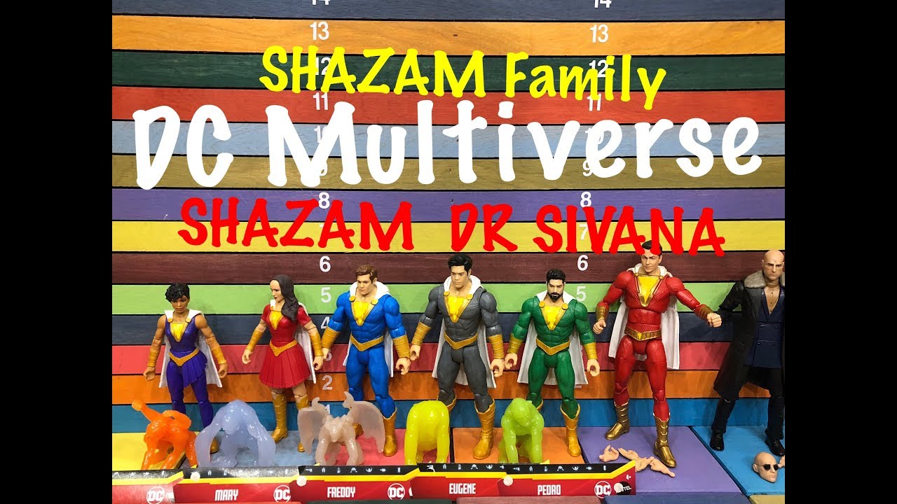 DC Multiverse Mattel  SHAZAM! DR. SIVANA action figure toy review
