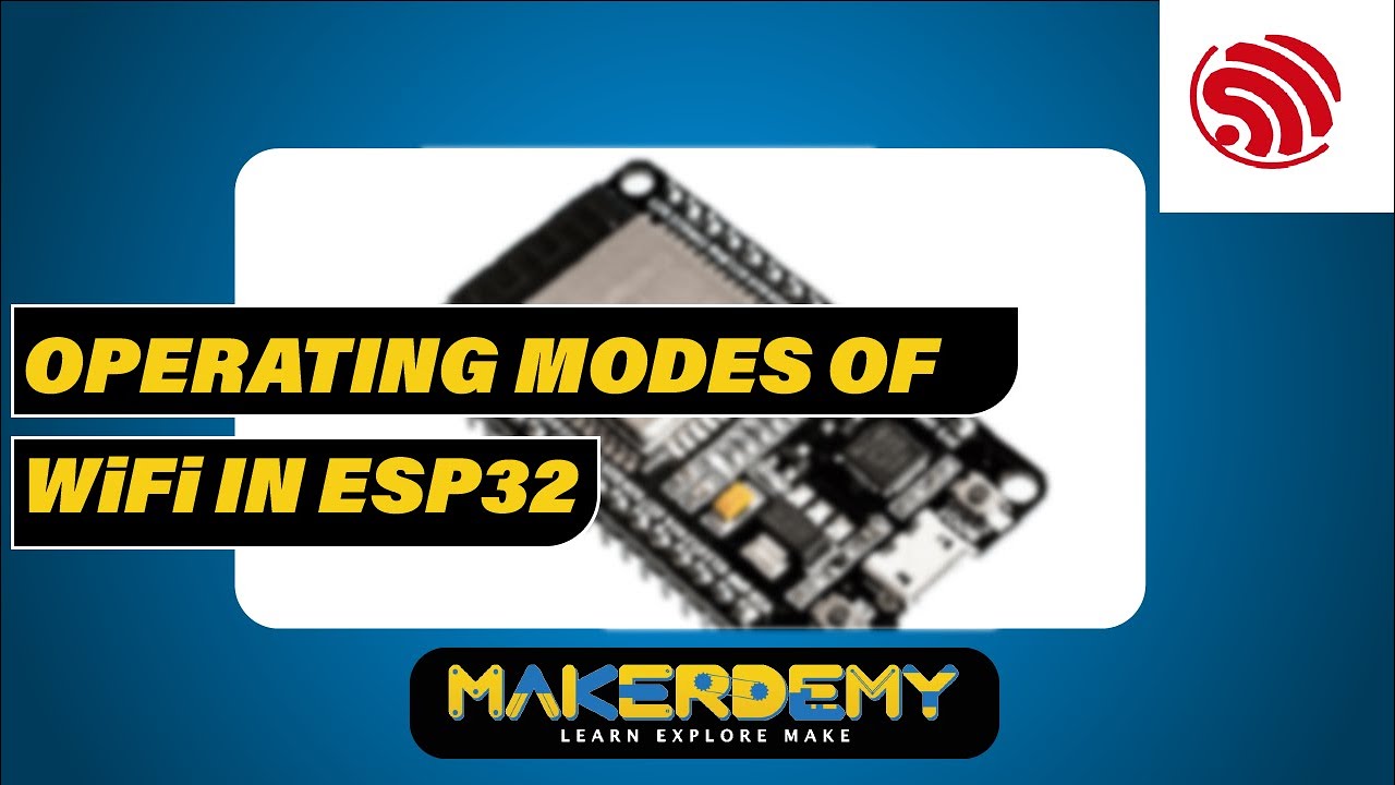 Operating modes of WiFi in ESP32 | Introduction to the IoT Development Framework : ESP-IDF