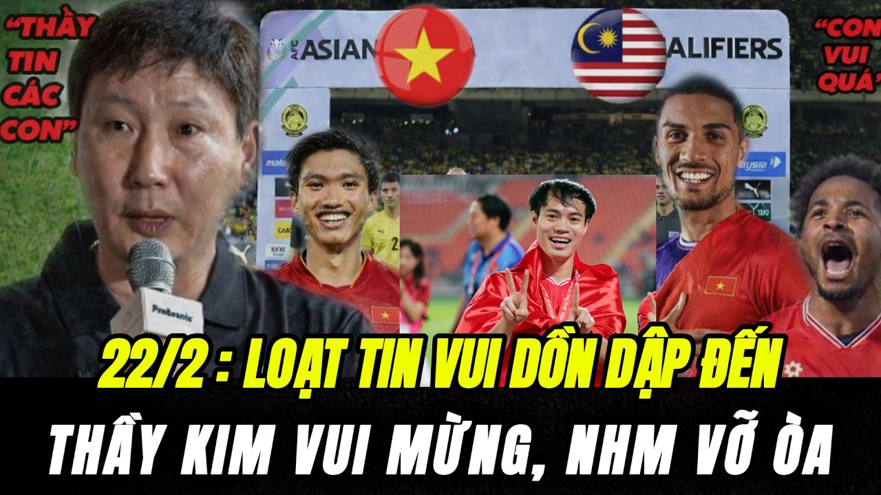 Tin nóng 22/2: Loạt Tin Vui Với Đội Tuyển VN Trước Đại Chiến Malaysia, Đình Bắc Vẫn Có Thể Đá Asiad