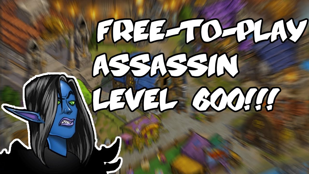 Level 600 in Shakes and Fidget! Free-to-Play Assassin Overview + Q&A
