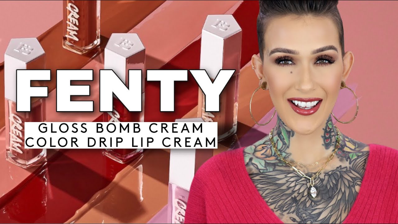 LIP SWATCHES & OVERVIEW // FENTY Gloss Bomb Cream Color Drip Lip Creams