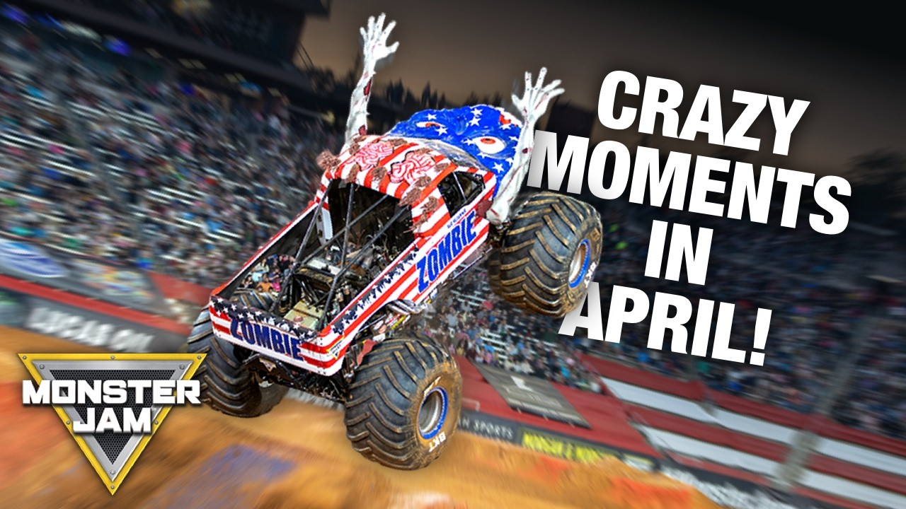 Самые безумные моменты апреля 2026 года | Monster Jam
