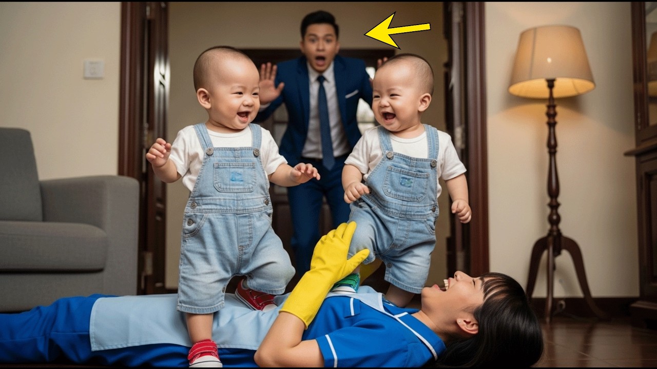 TỶ PHÚ GIẢ VỜ ĐI CÔNG TÁC NHƯNG PHÁT HIỆN — ĐIỀU BẢO MẪU LÀM VỚI CÁC CON