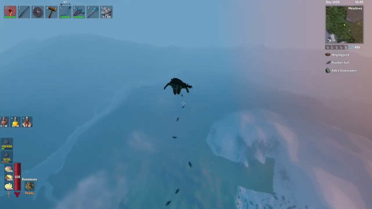Valheim Experiments 02 - Catapult Travel Upgraded