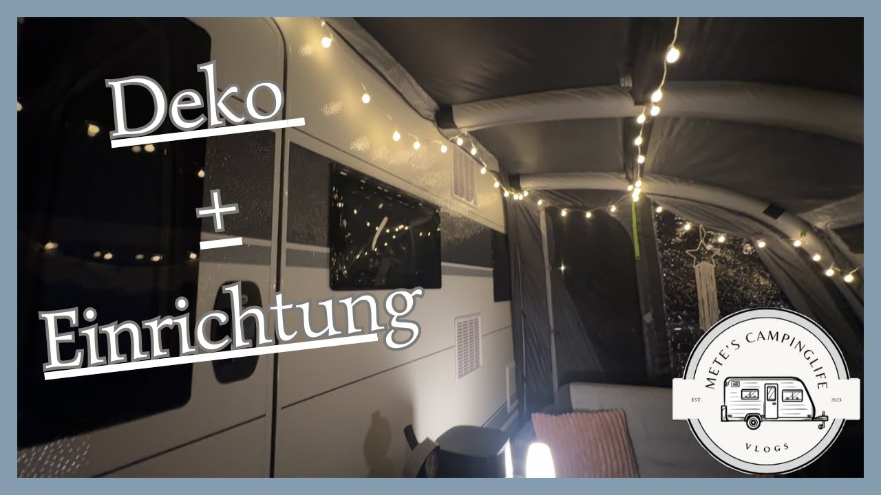 Dekoration im Wohnwagen 🌸 💕