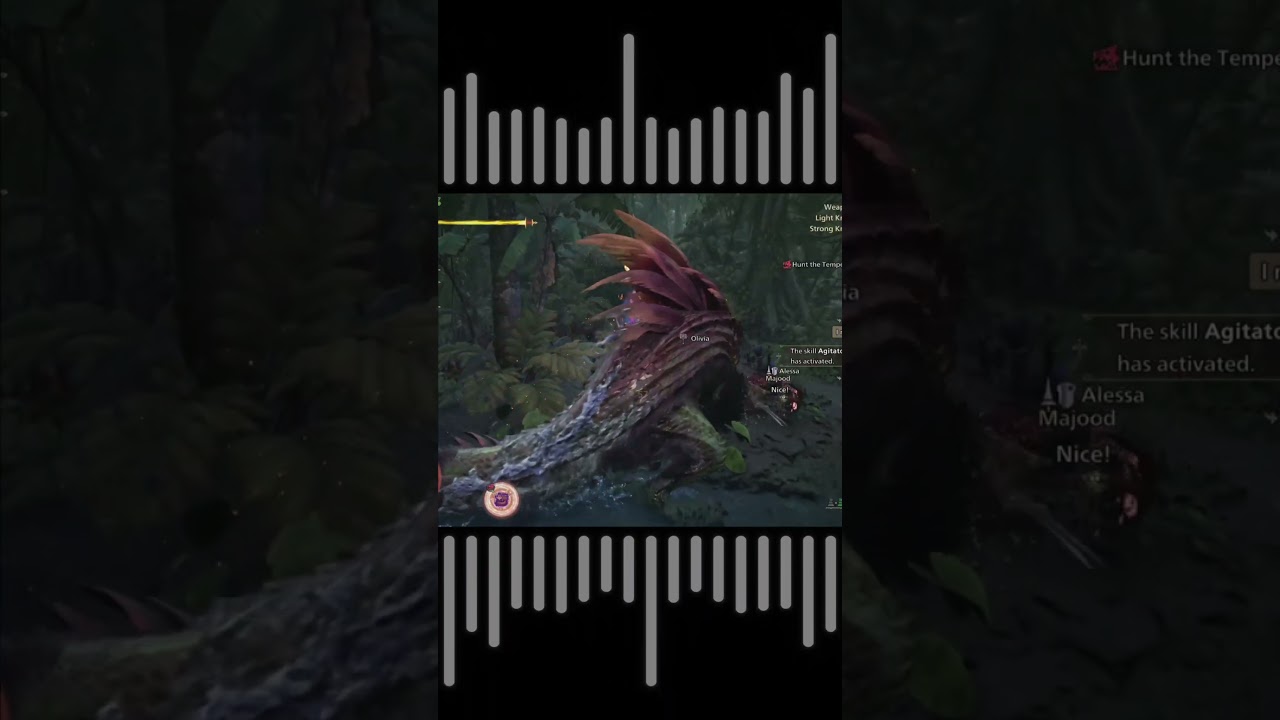 Tempered Mizutsune Ride Glitch | Monster Hunter Wilds 💥🐉