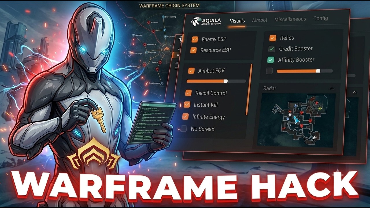 Warframe Hack 2026: Best Undetected Aimbot + ESP Mod Menu