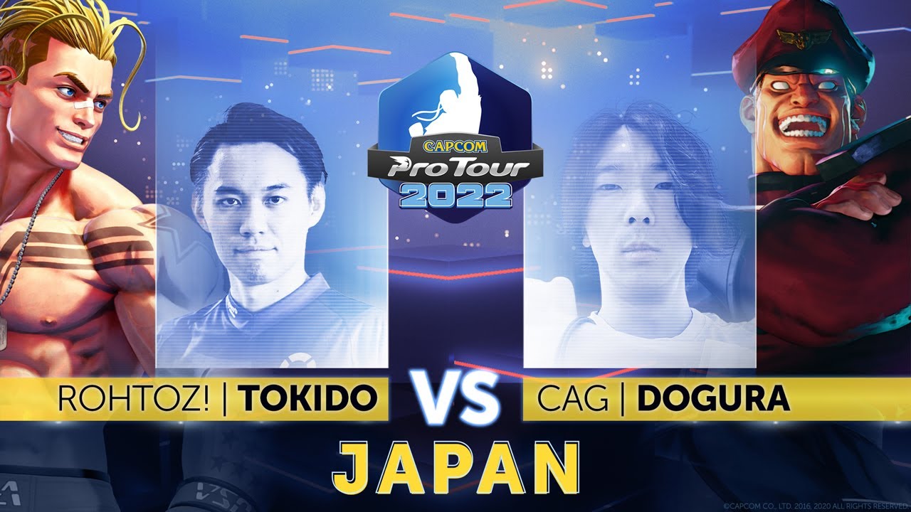 Tokido (Luke) vs. Dogura (M. Bison) - Top 16 - Capcom Pro Tour 2022 Japan