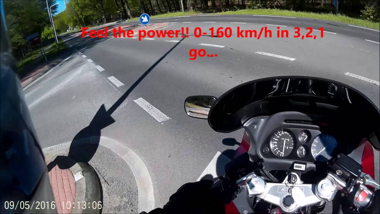Scherpenzeel route Honda CBR 1000 F