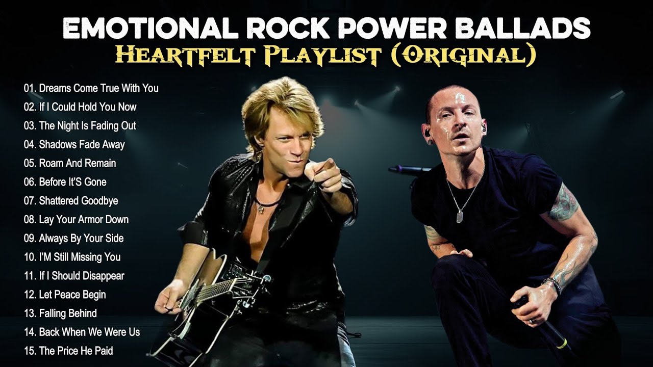 Best Emotional Rock Power Ballads | Heartfelt Slow Rock Full Album