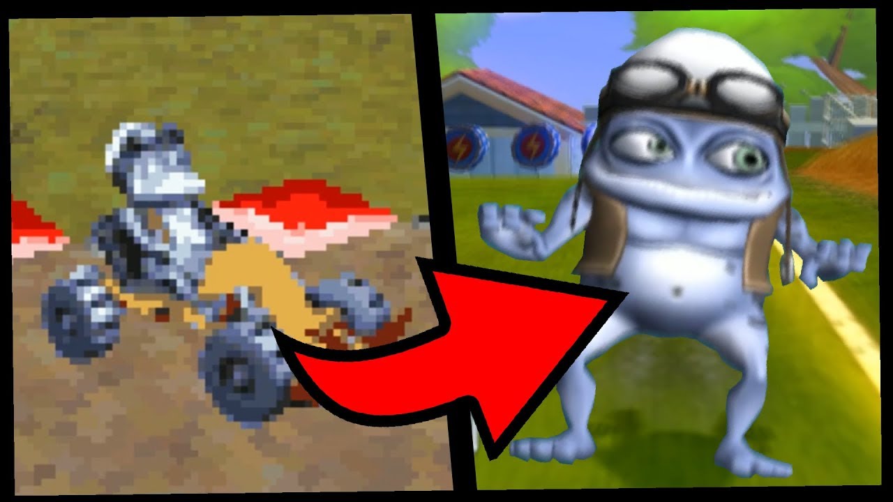Evolution Of Crazy Frog Games