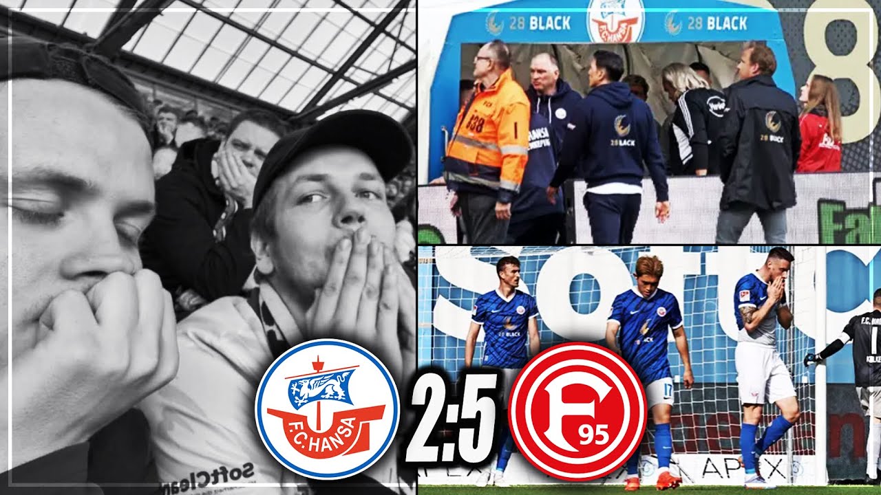 DER ABSOLUTE UNTERGANG... STADIONVLOG: Hansa Rostock - Düsseldorf | Trainer entlassen | Stadion Vlog