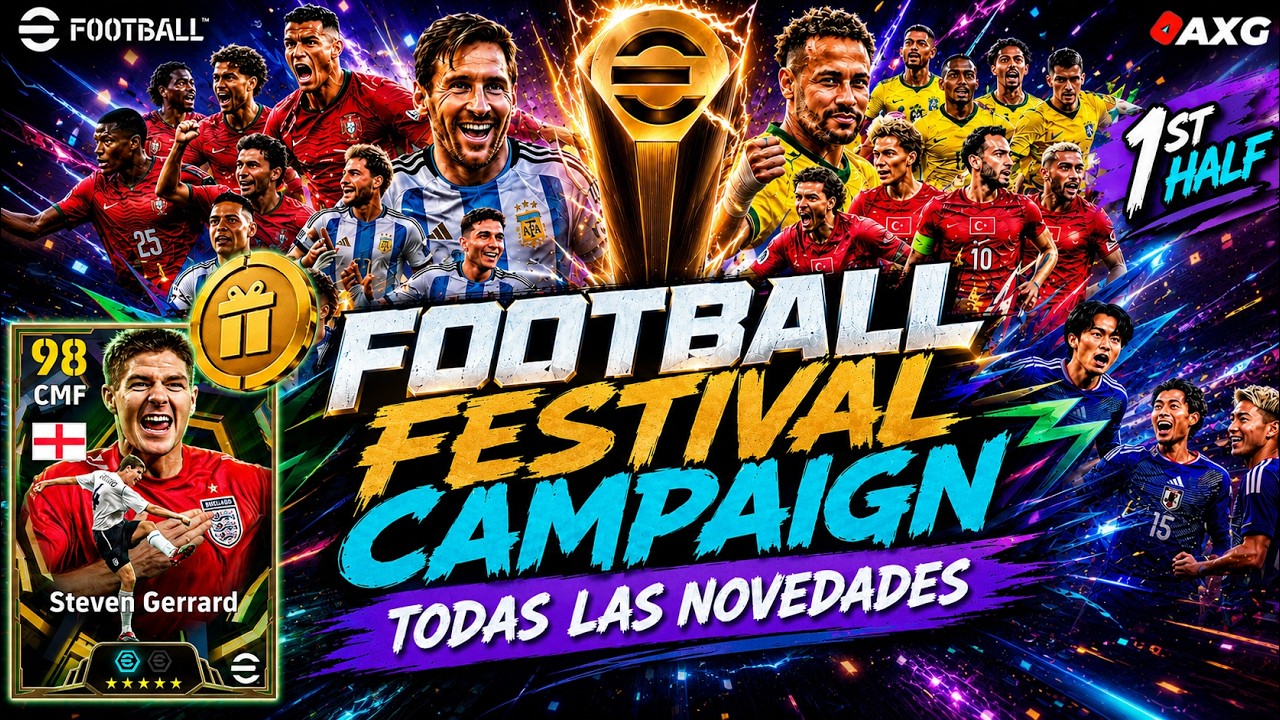 🚨 COPA DEL MUNDO 2026 en eFootball 🏆 TODO lo que DEBES SABER del FOOTBALL FESTIVAL CAMPAIGN 🎁