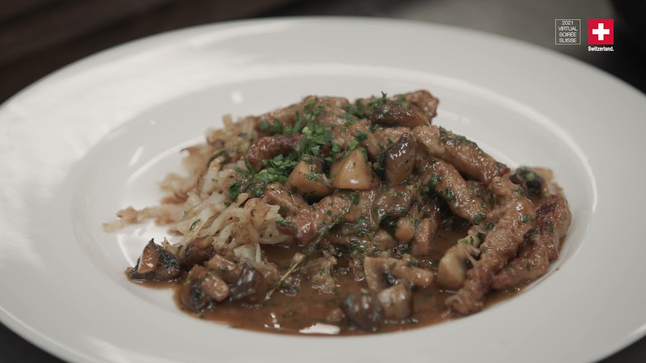 Swiss cooking: Zürcher Geschnetzeltes with Chef Adam Howard