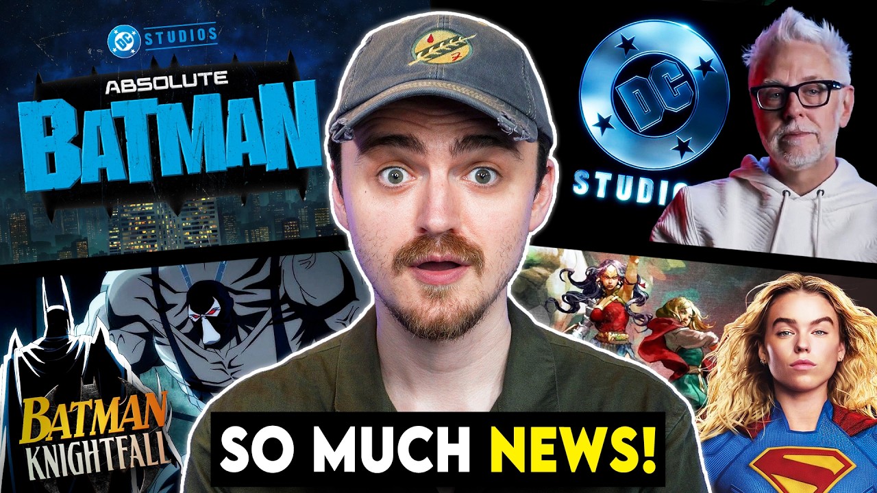 ЧТО?! Крупные обновления о будущем DCU + анонсы главных сериалов DC, новости о БЭТМЕНЕ и МНОГОЕ Д...