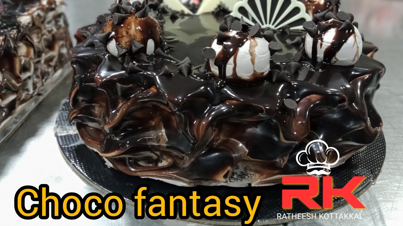 how to make choco fantasy cake