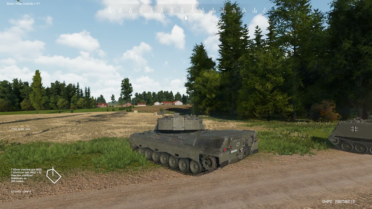 GHPC! CZ/SK - Mise: Table Salt Part 2 (Útok s tanky Leopard 1 na obranné pozice pěchoty a tanků VP).