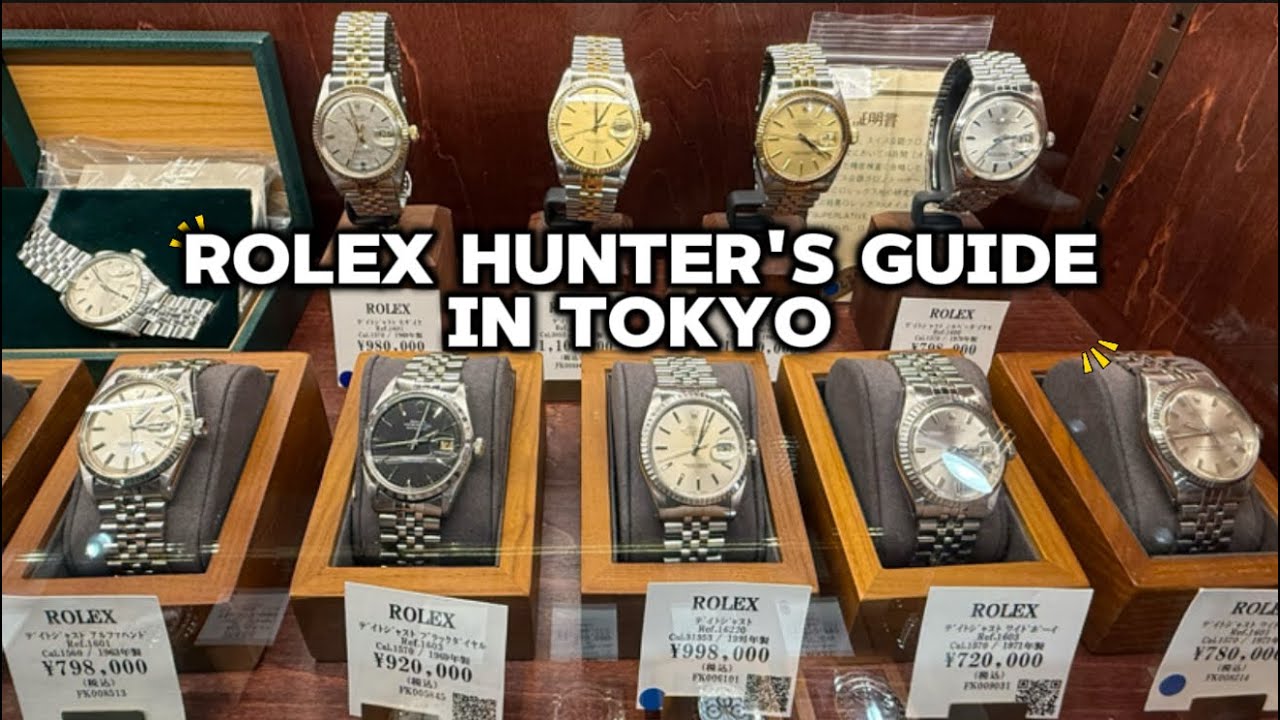 Rolex Hunting in Tokyo's Nakano Broadway: The Ultimate [New & Vintage] Guide