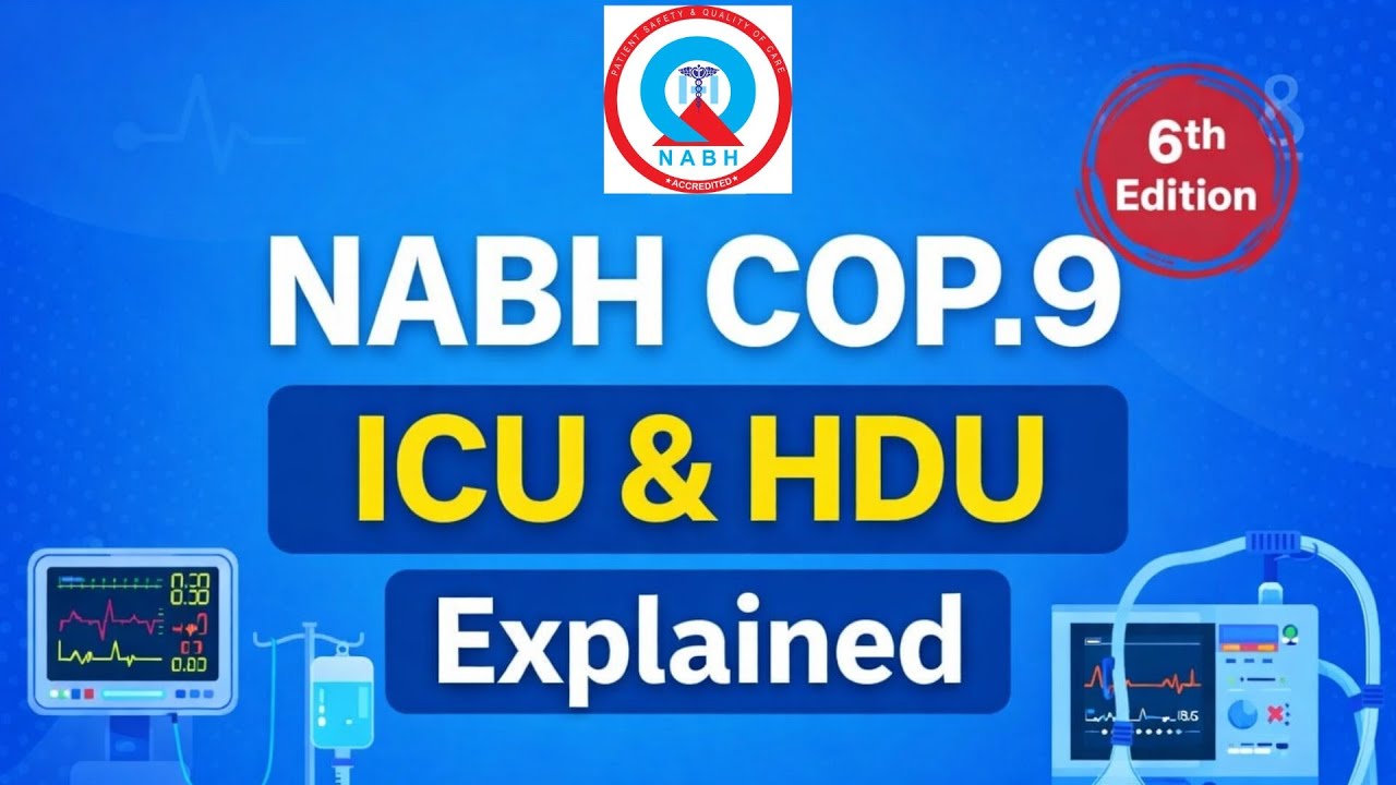 COP 9 | ICU & HDU Care Made Simple | Chapter 2 | NABH 6th Edition