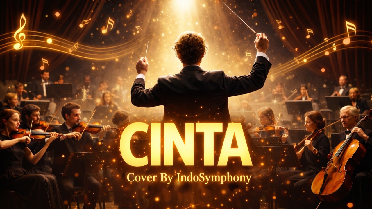 CINTA | Cover IndoSymphony | Cover Orkestra yang Bikin Penonton Berdiri! Standing Ovation!