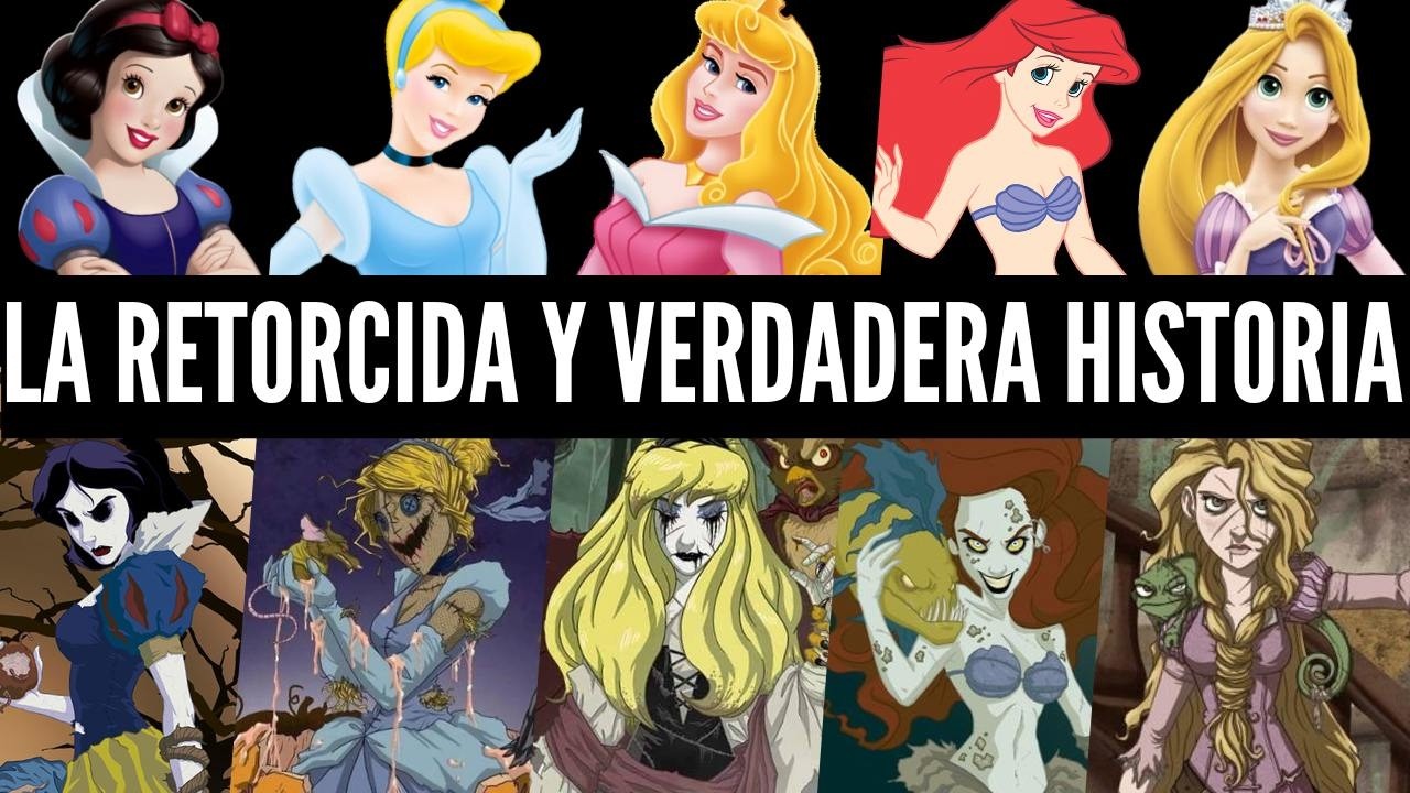El Lado OSCURO de las PRINCESAS de Disney