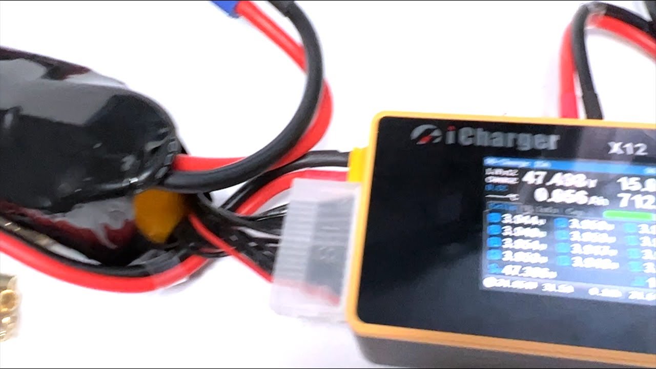 How to make a 12S Pack with 12S balancing connector for the new 12S chargers