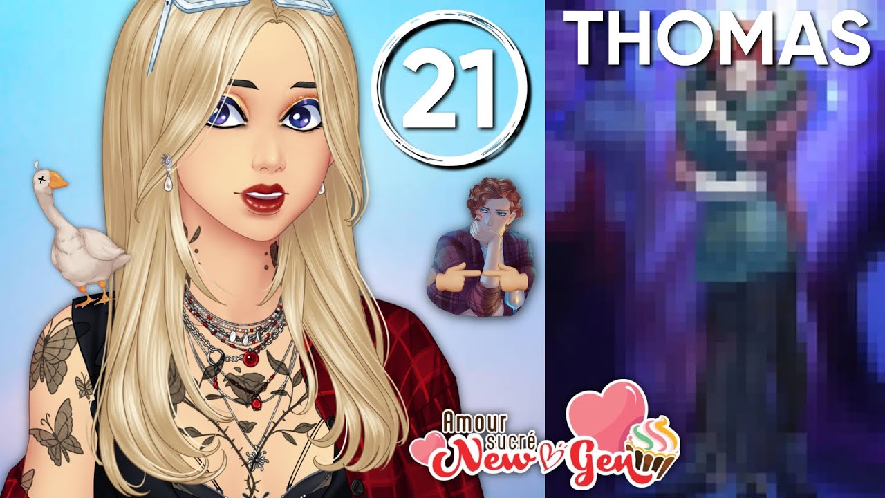 [Amour Sucré New Gen] Episode 21 - Thomas 🌸 Thomas a une perruque ?? Mahée vtff. 🌸 (feat. Lilith)