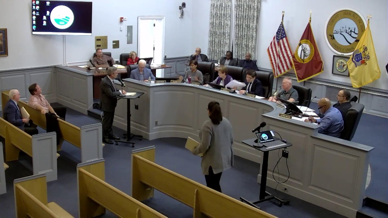 Twp of Union Planning Board Meeting Nov 17, 2025