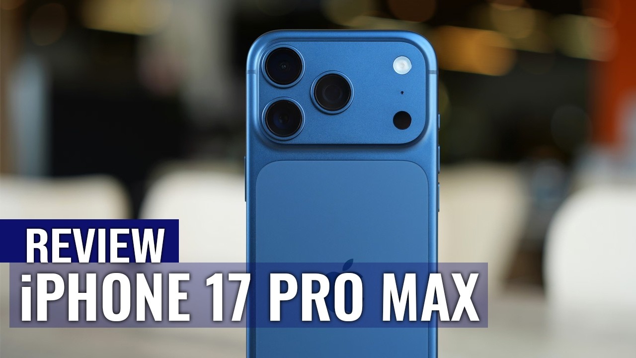 Обзор iPhone 17 Pro Max: Apple наконец-то исправила проблемы с камерами.
