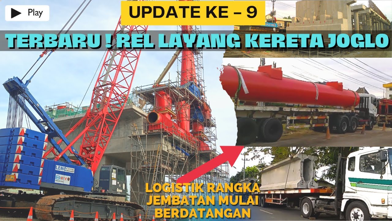 PERKEMBANGAN TERBARU! Pembangunan Simpang Joglo Solo | ELEVATED RAILROAD AND UNDERPASS 9