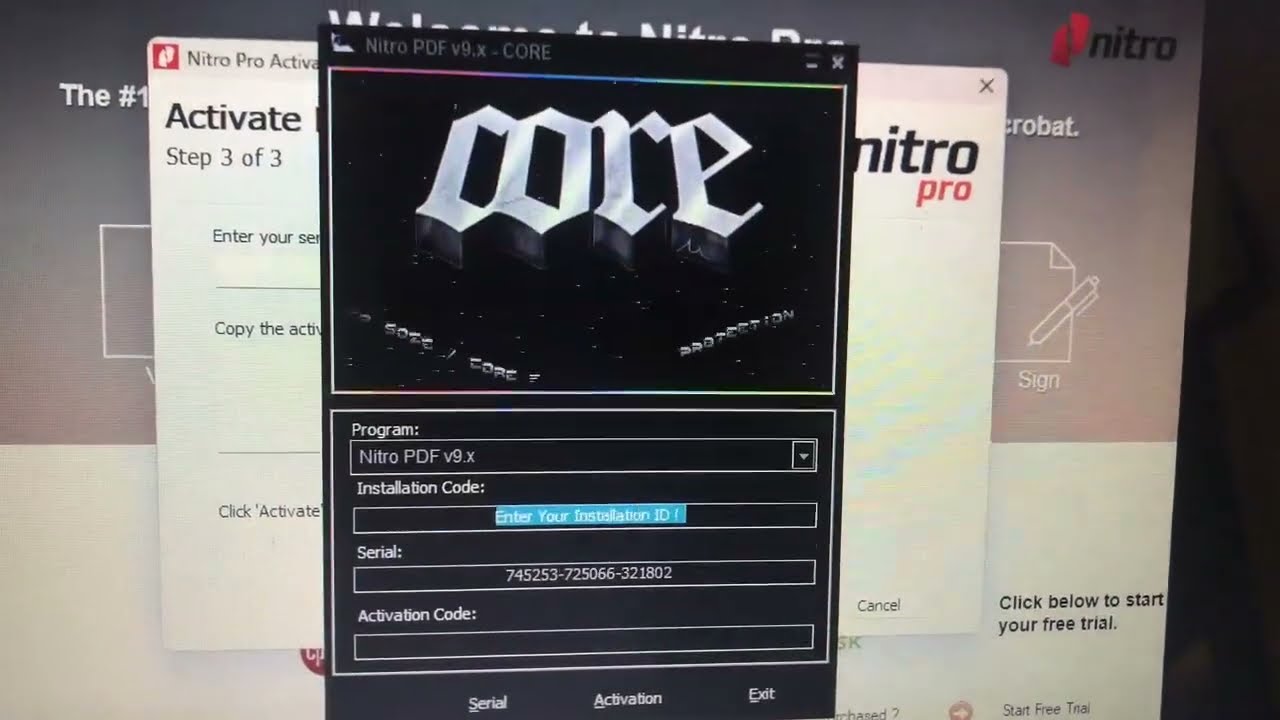 VIDEO TUTORIAL CARA INSTALL NITRO PDF 9 DAN CARA AKTIVASI MENJADI FULL VERSION || APIA KILUNGGA