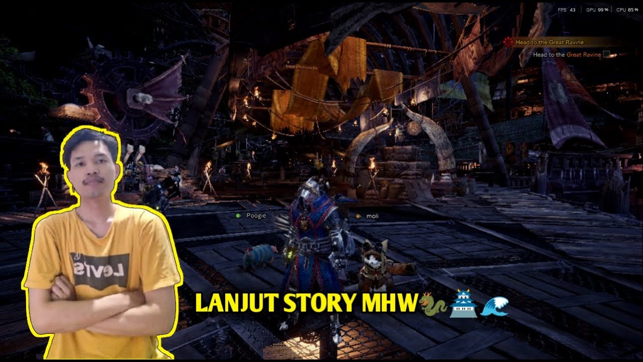 (LIVE) Ep.3  Build set up Bow dan lanjut story🔥 | Monster Hunter World Indonesia