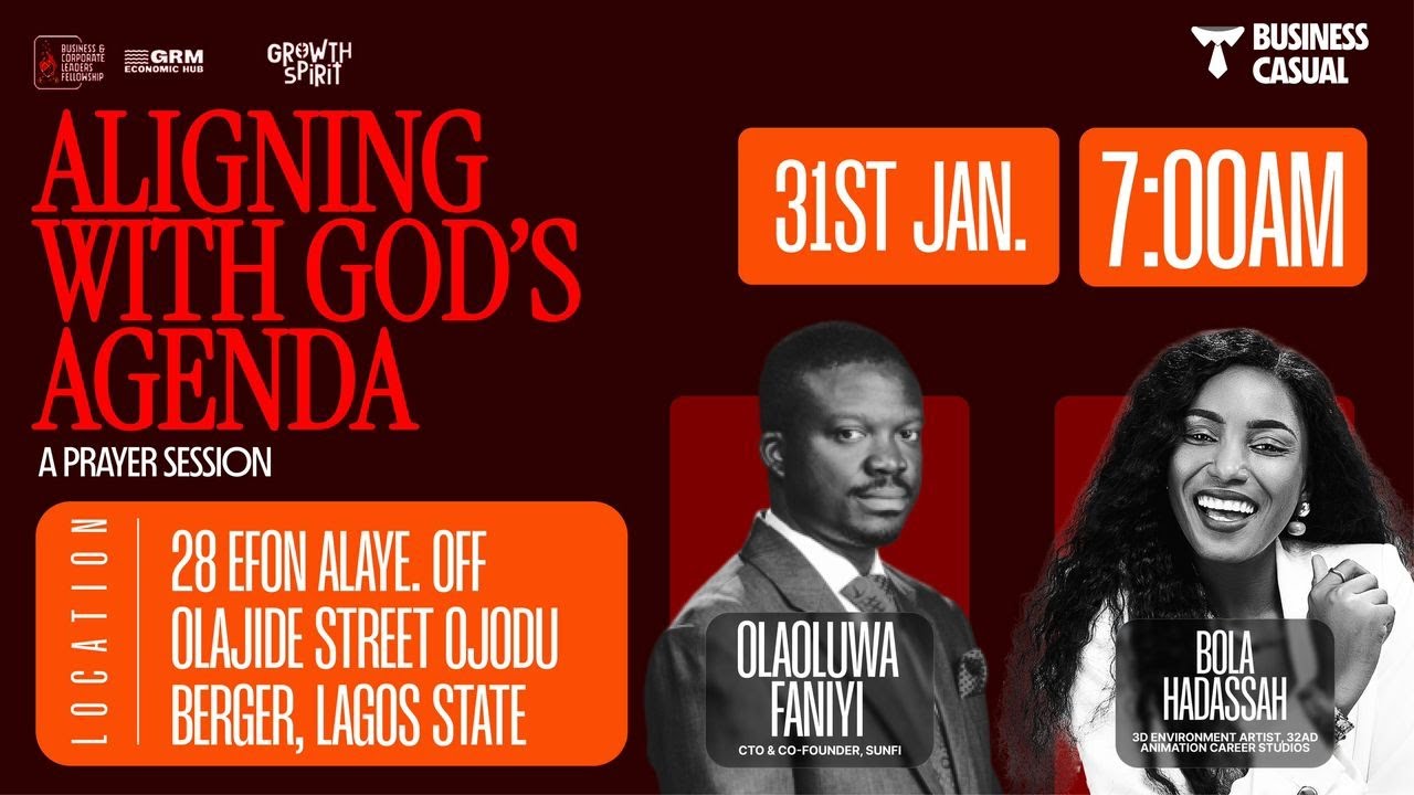 BCLF |  Aligning With God's Agenda | Saturday 31st January, 2026