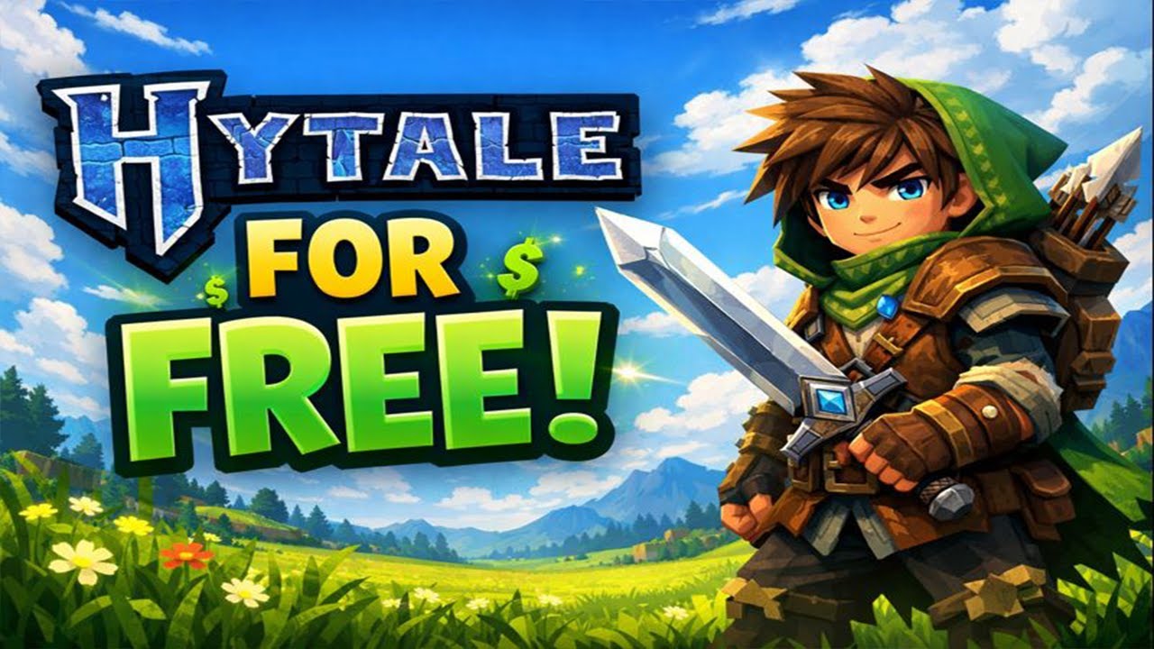 Как получить Hytale БЕСПЛАТНО! Бесплатная загрузка Hytale с помощью онлайн-кода для бесплатной иг...