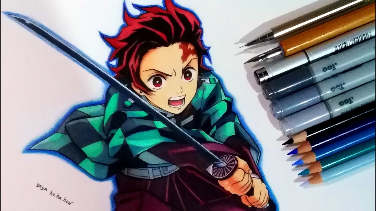 Kamado Tanjirou​ / kimetsu no yaiba / Demon slayer / drawing