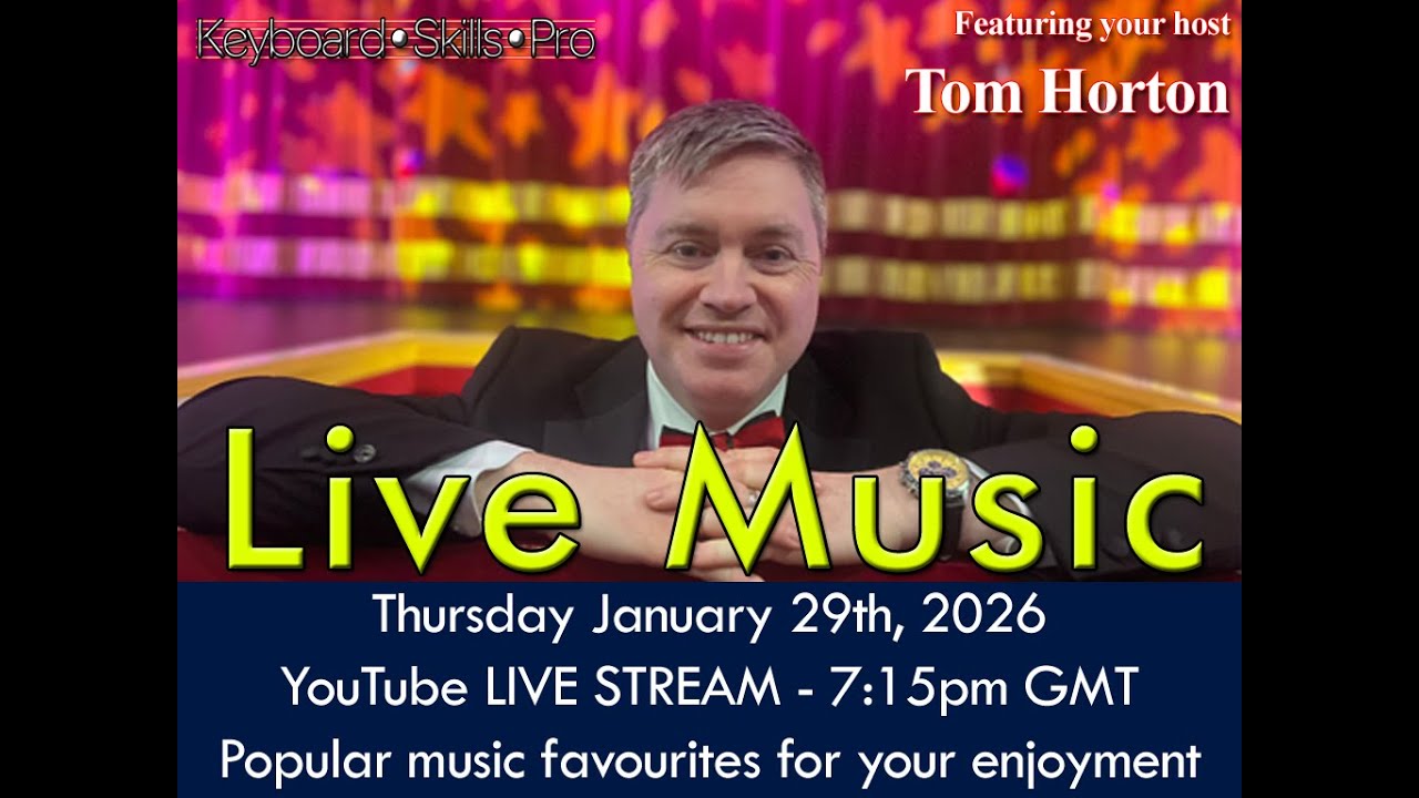 LIVE Music with Tom Horton