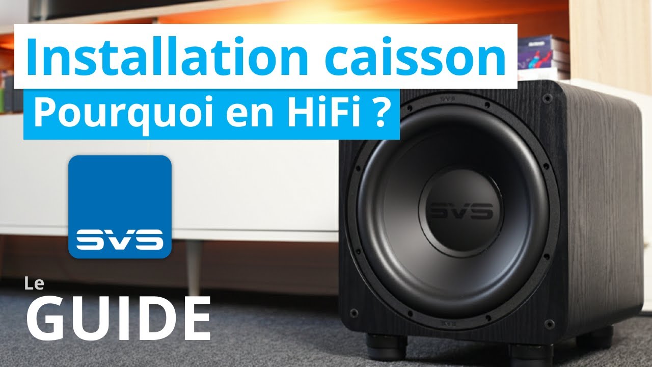 Pourquoi un caisson de graves en HiFi ? Le SVS SB-1000 Pro sublime vos enceintes