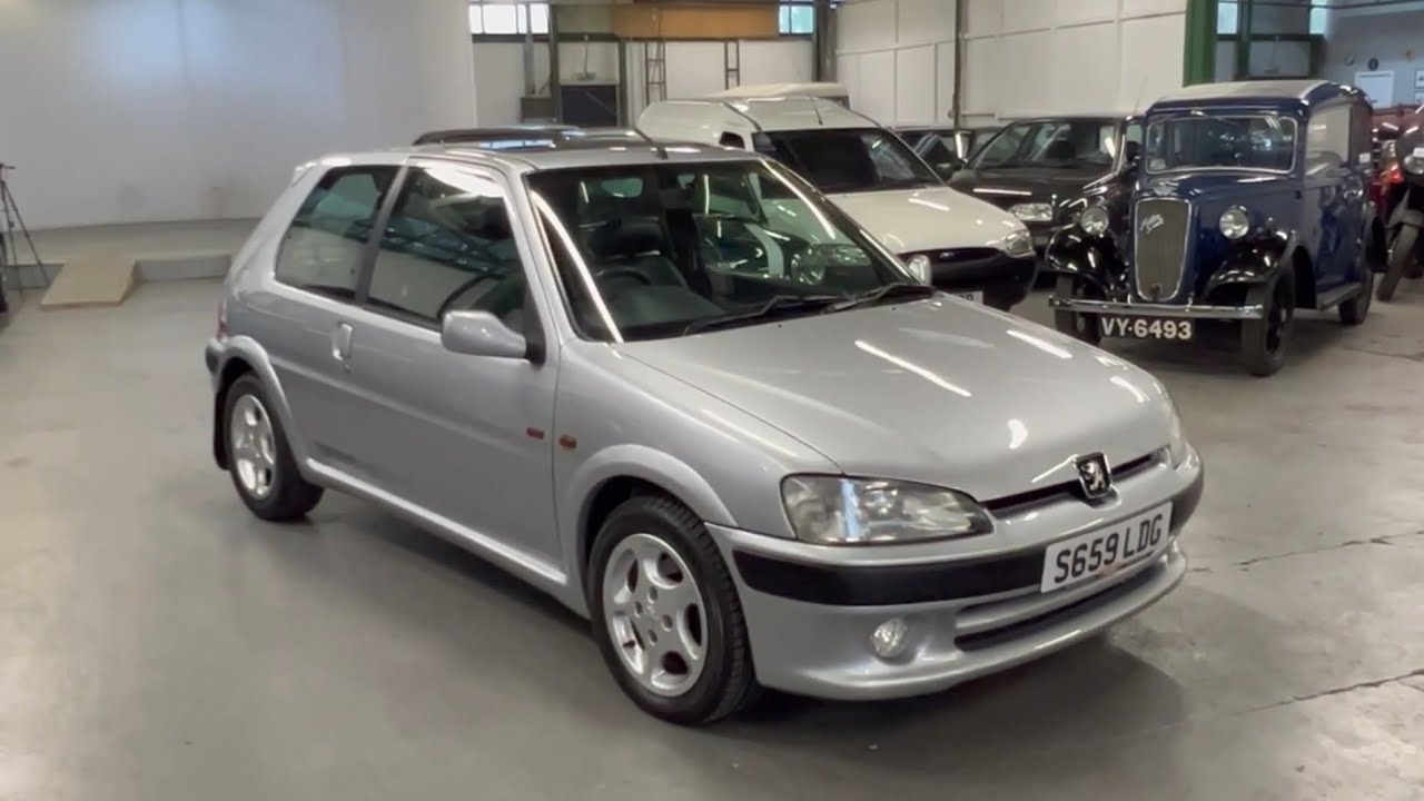 Peugeot 106 GTI - low owners. Very original. Interesting history