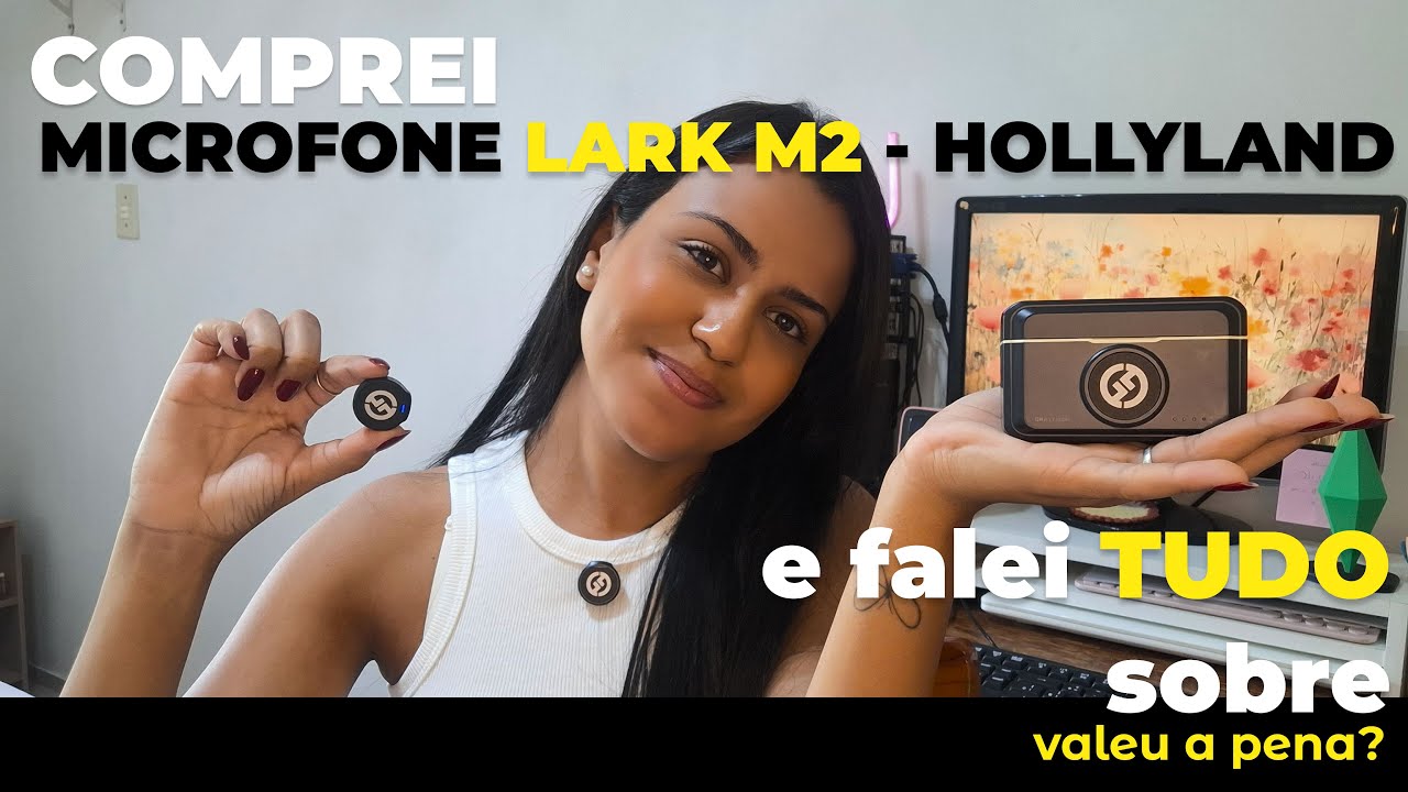 O MELHOR microfone para produzir conteúdo em 2026! - Hollyland LARK M2