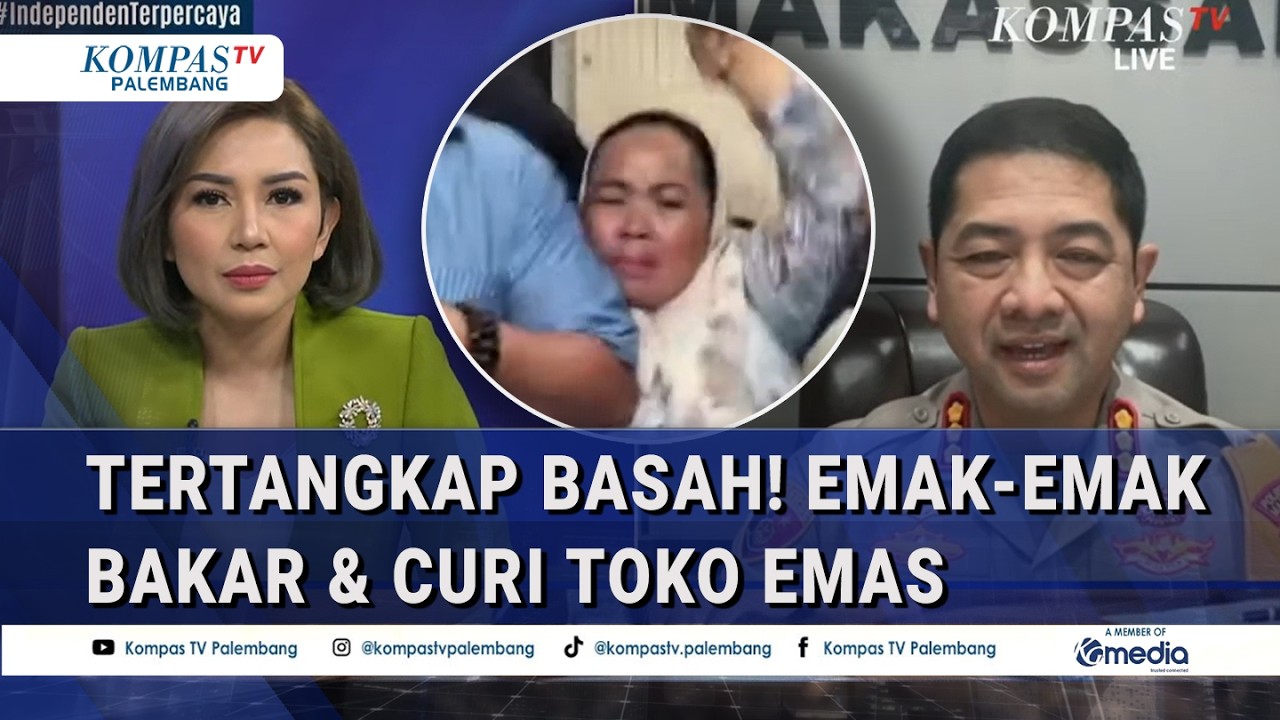Kapolrestabes Makassar Ungkap Motif Emak-Emak Bakar & Curi Toko Emas: Terlilit Utang